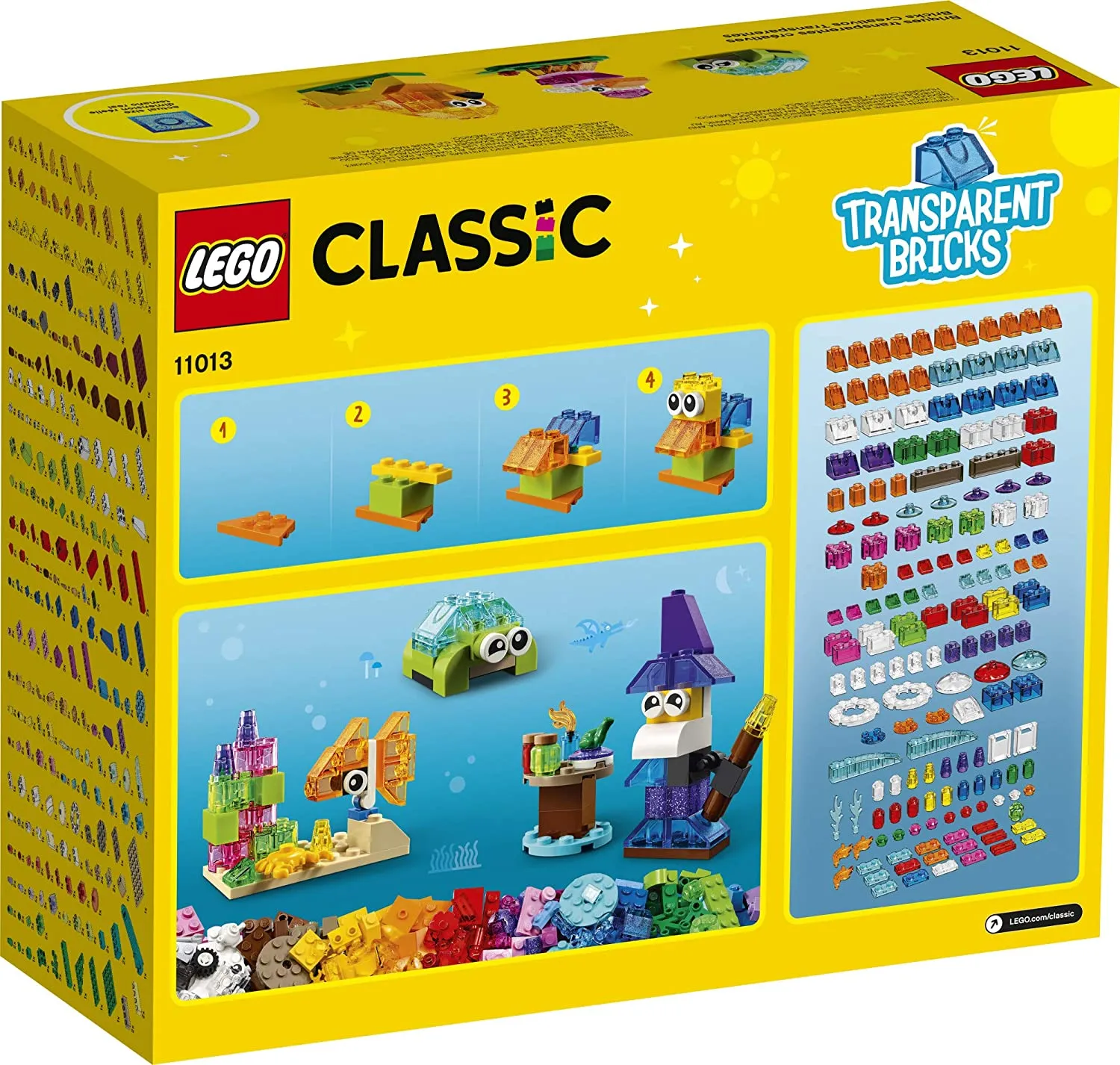 11013 Creative Transparent Bricks