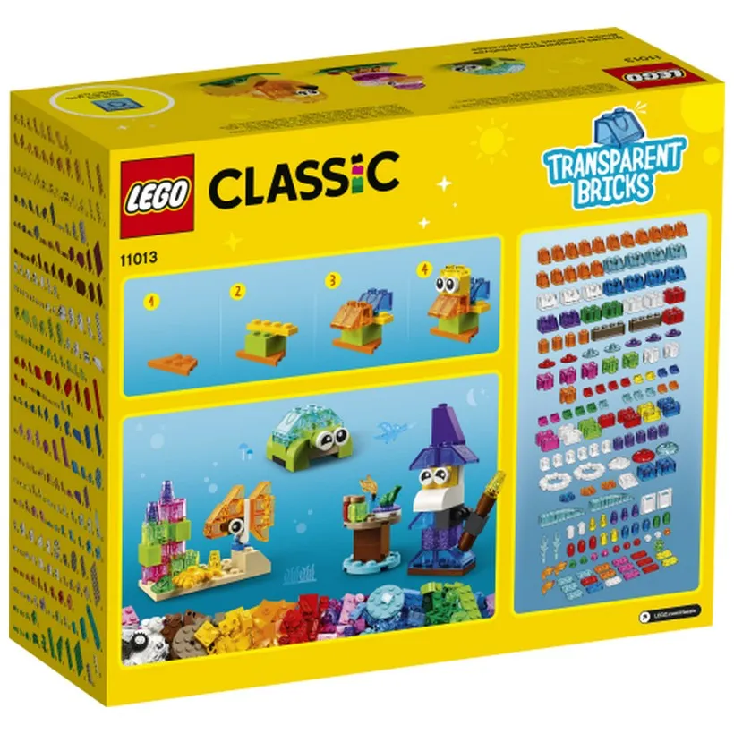 11013 LEGO® Classic Creative Transparent Bricks