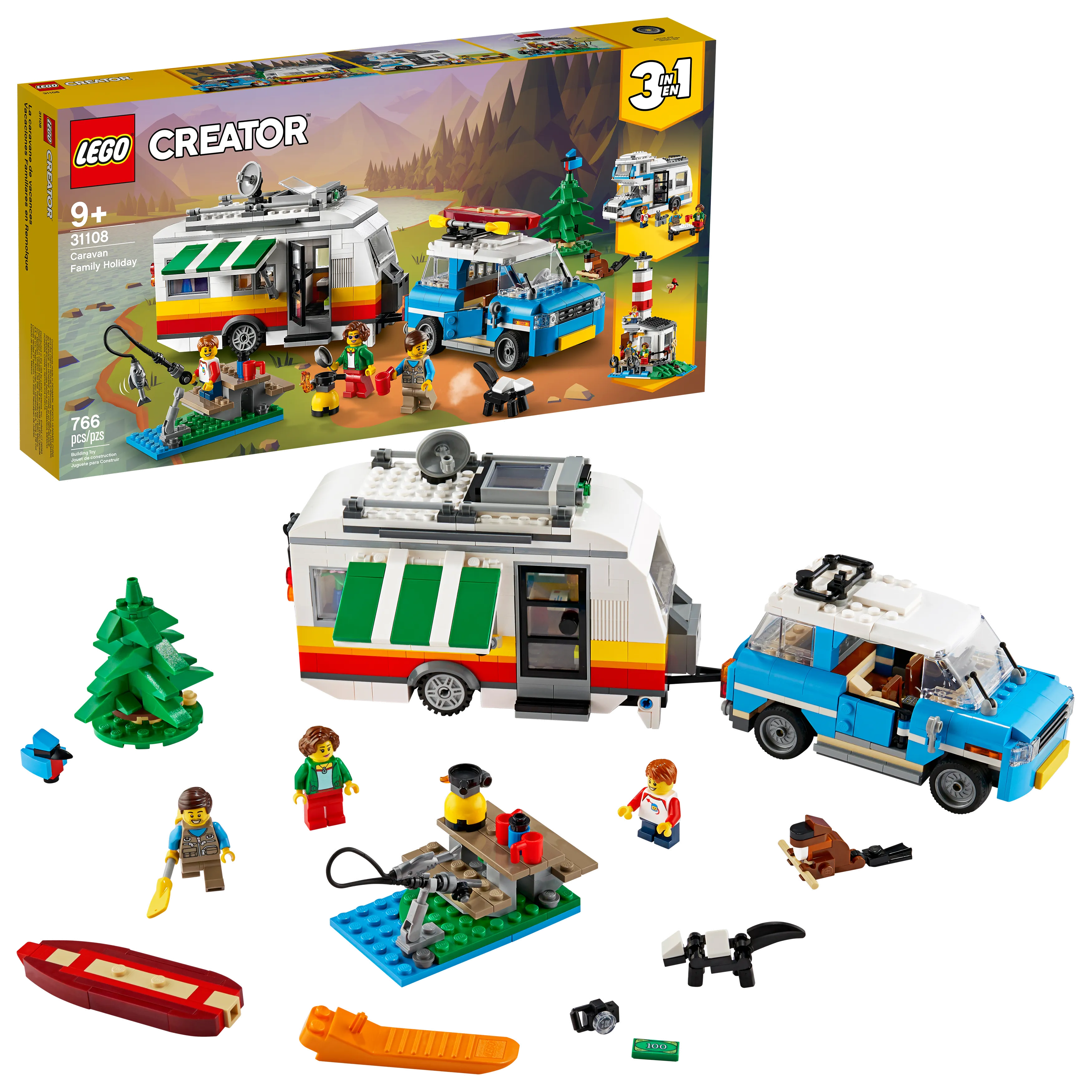 31108 Caravan Family Holiday Outdoor Adventure