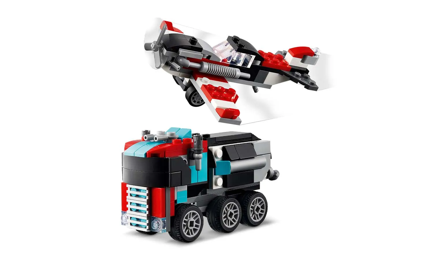 31146 | LEGO® Creator 3-in-1 Flatbed Truck With Helicopter