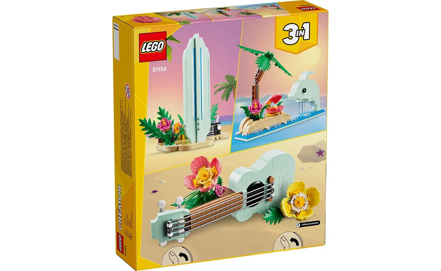 31156 | LEGO® Creator 3-in-1 Tropical Ukulele