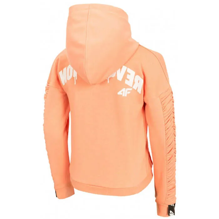 4F Pink Sleeves Design Revolution Hoodie 680