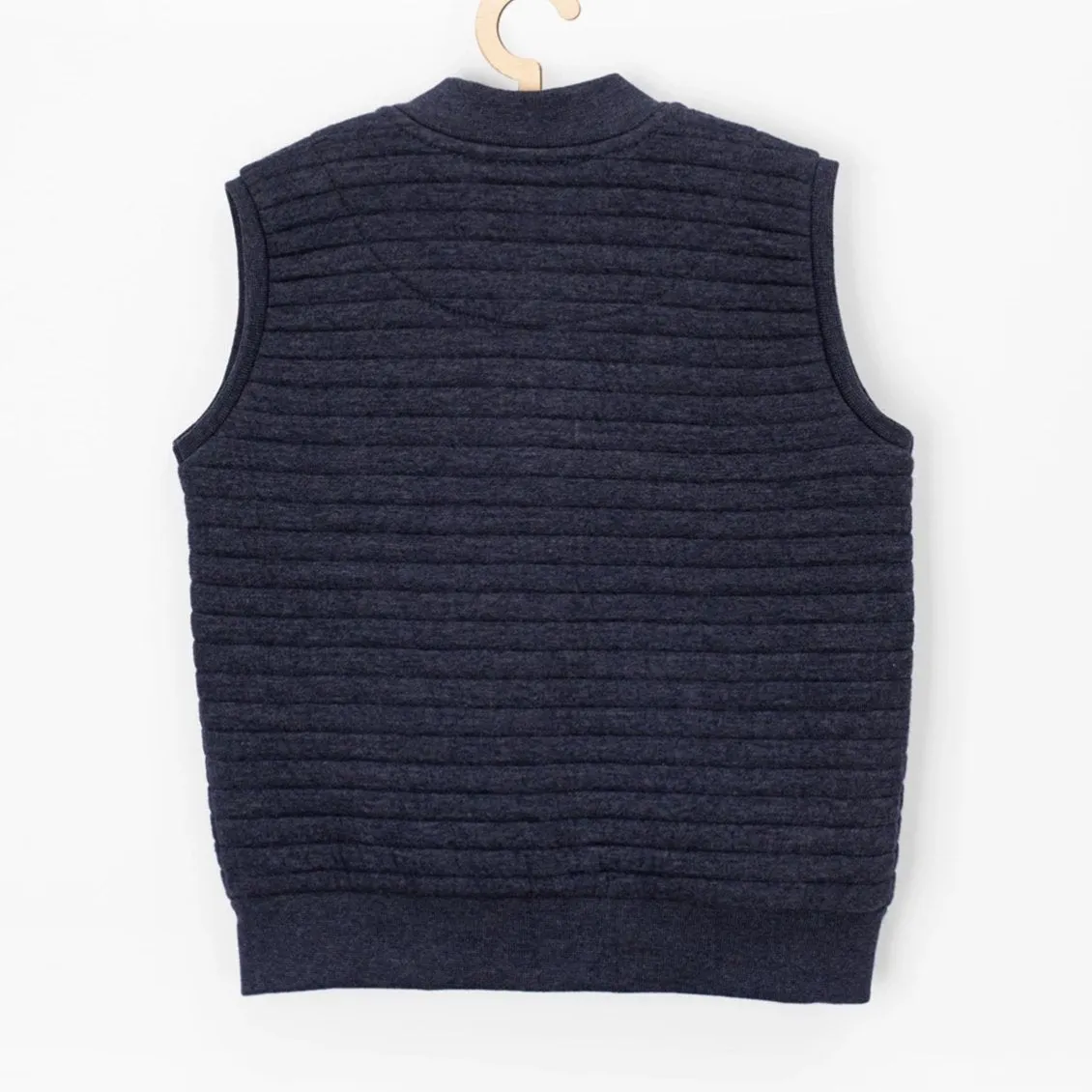 5.10.15 Quilted Sleeveless Ship Blue Jacket 726