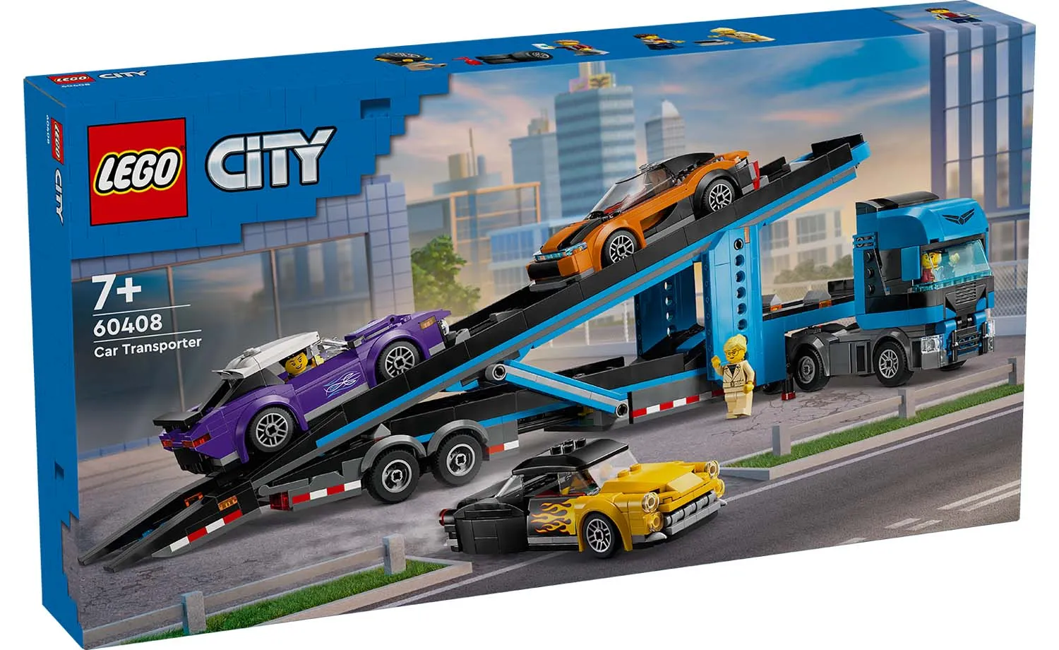 60408 | LEGO® CITY Car Transporter Truck with Sports Cars