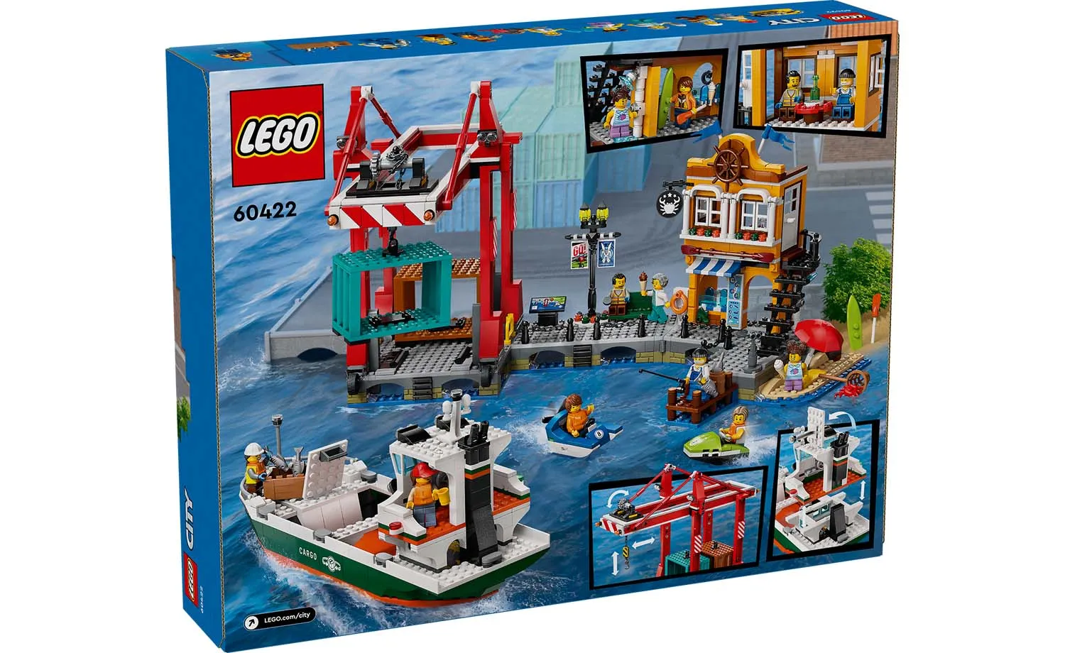 60422 | LEGO® CITY Seaside Harbour with Cargo Ship