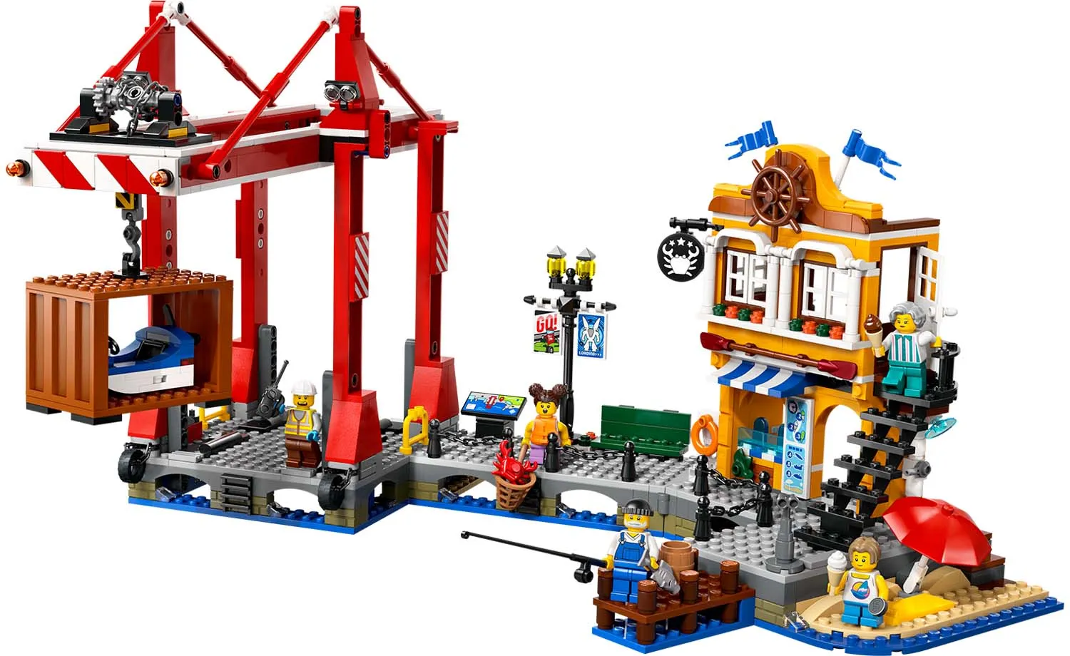 60422 | LEGO® CITY Seaside Harbour with Cargo Ship