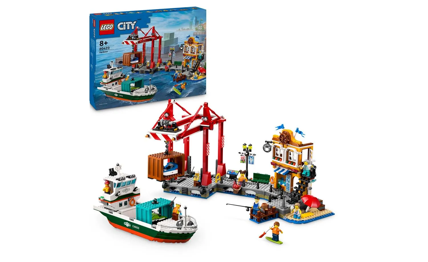 60422 | LEGO® CITY Seaside Harbour with Cargo Ship