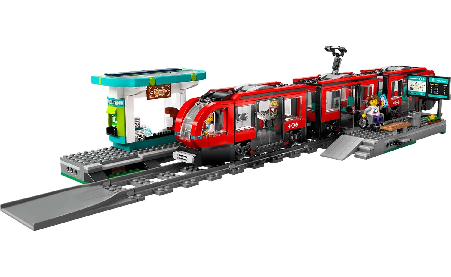 60423 | LEGO® City Downtown Streetcar and Station