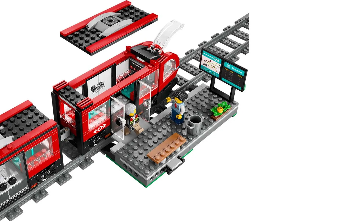 60423 | LEGO® City Downtown Streetcar and Station