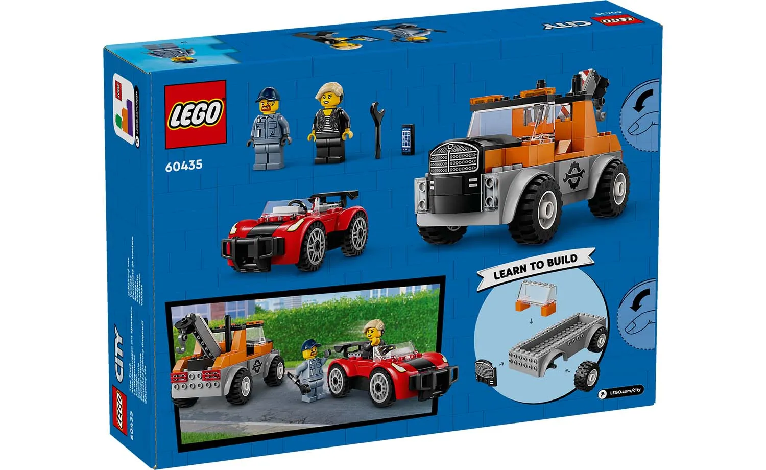 60435 | LEGO® CITY Tow Truck and Sports Car Repair