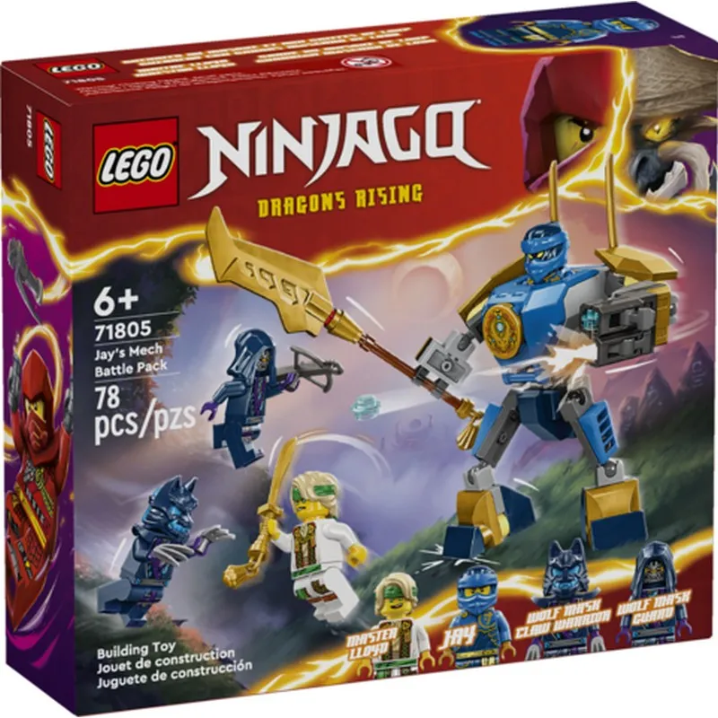 71805 LEGO® NINJAGO Jay's Mech Battle Pack