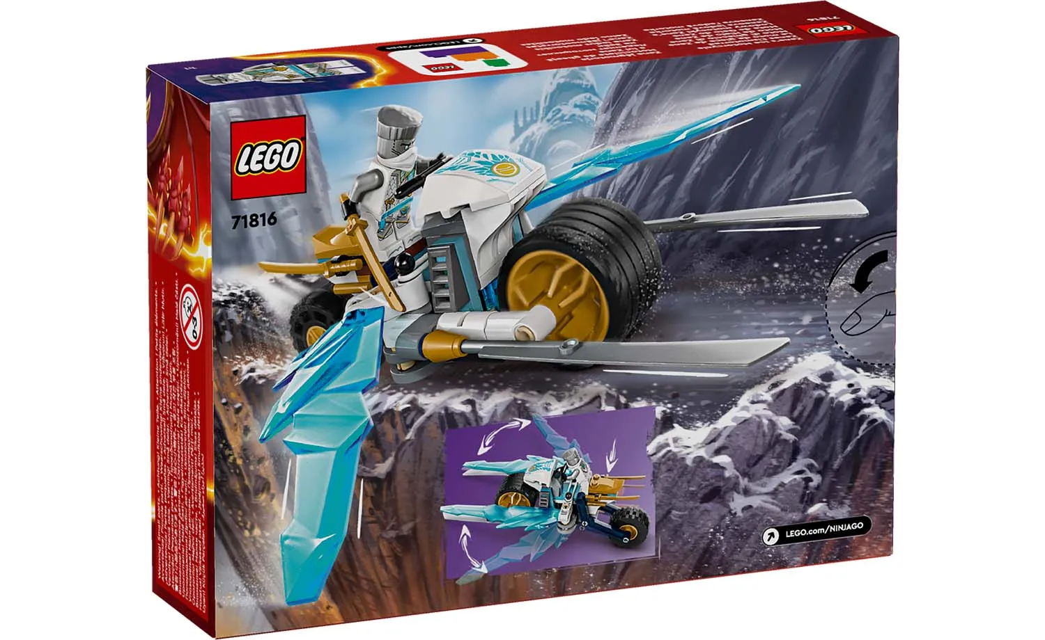 71816 | LEGO® NINJAGO® Zane's Ice Motorcycle