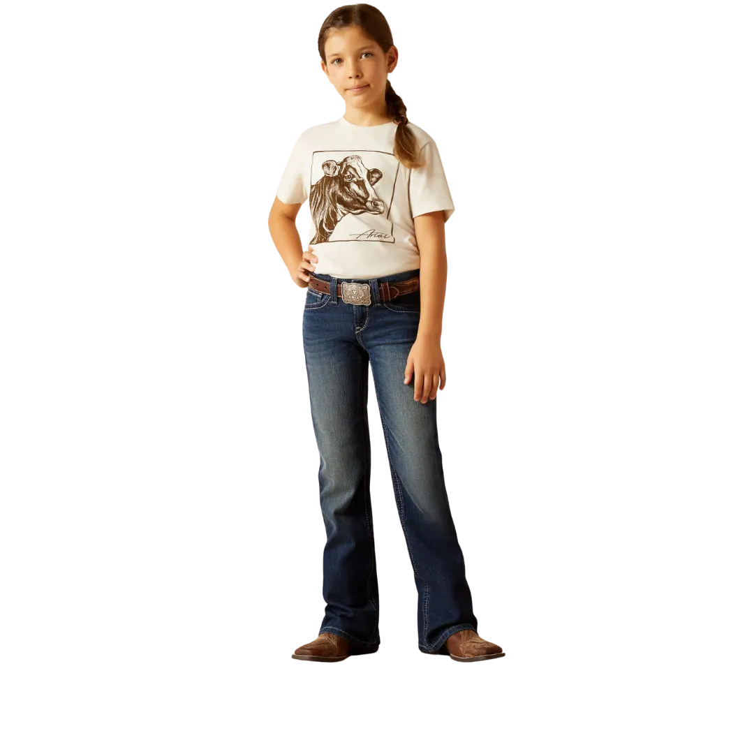 Ariat Kid's Ariana Boot Cut Pacific Jeans