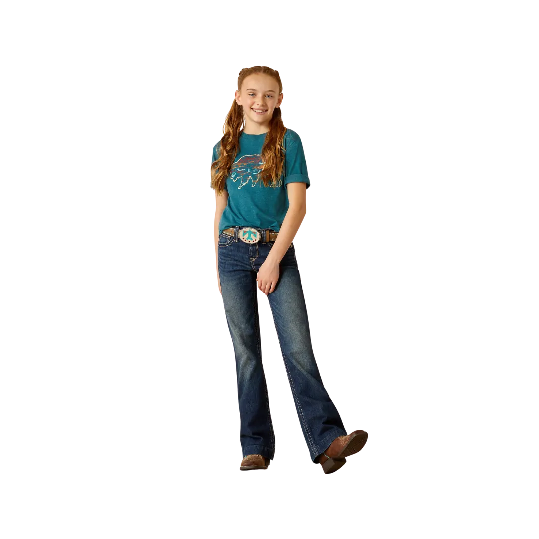 Ariat Kid's Olivia Trouser Pacific Jeans