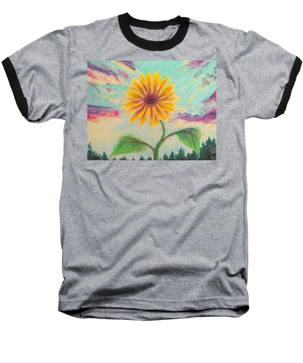 Berry Sunflower - Baseball T-Shirt