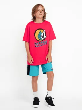 Big Boys Introspex Short Sleeve Tee - Ribbon Red