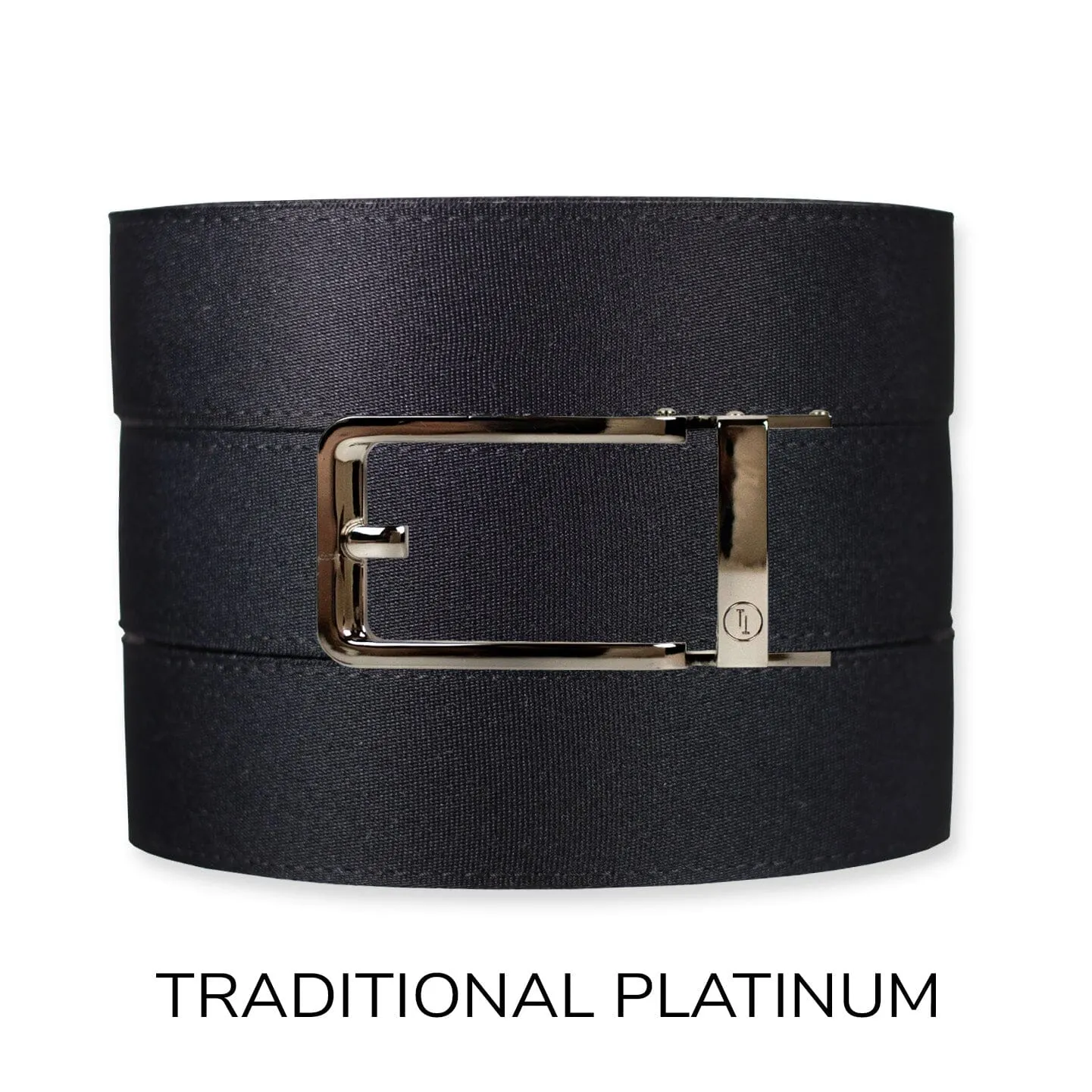 Black Canvas  Ratchet Belt & Buckle Set