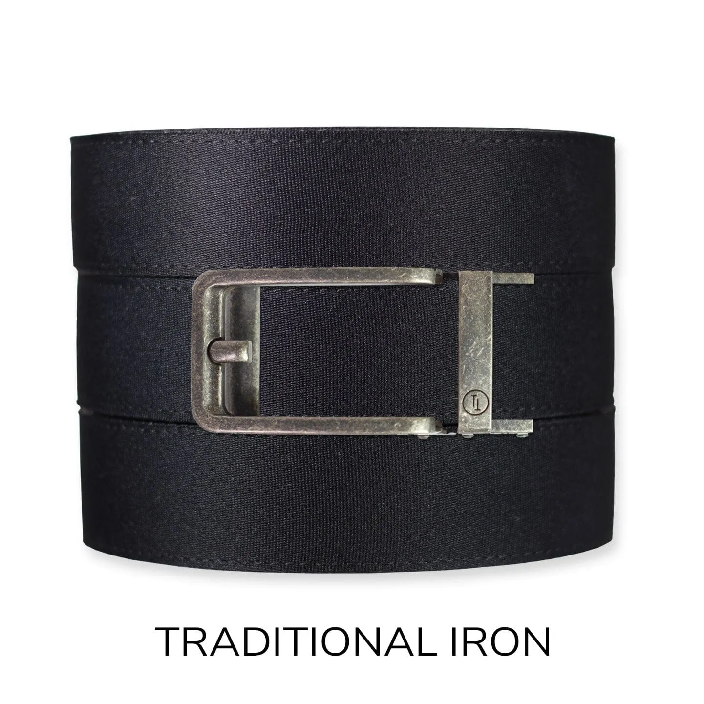 Black Canvas  Ratchet Belt & Buckle Set