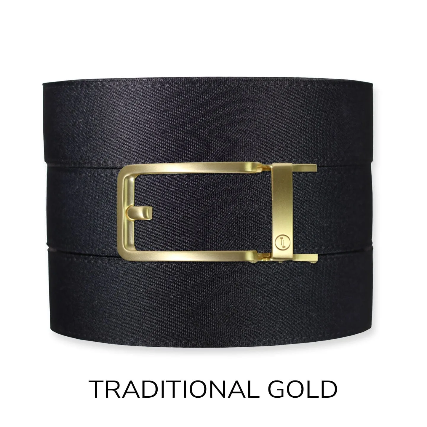 Black Canvas  Ratchet Belt & Buckle Set