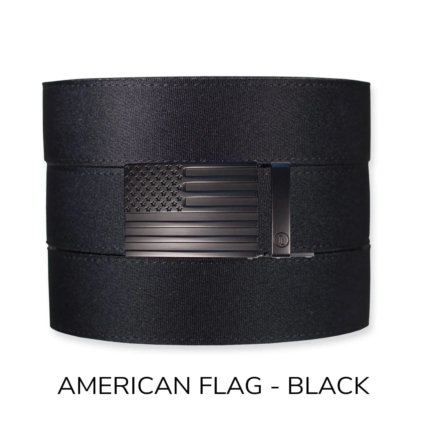 Black Canvas  Ratchet Belt & Buckle Set