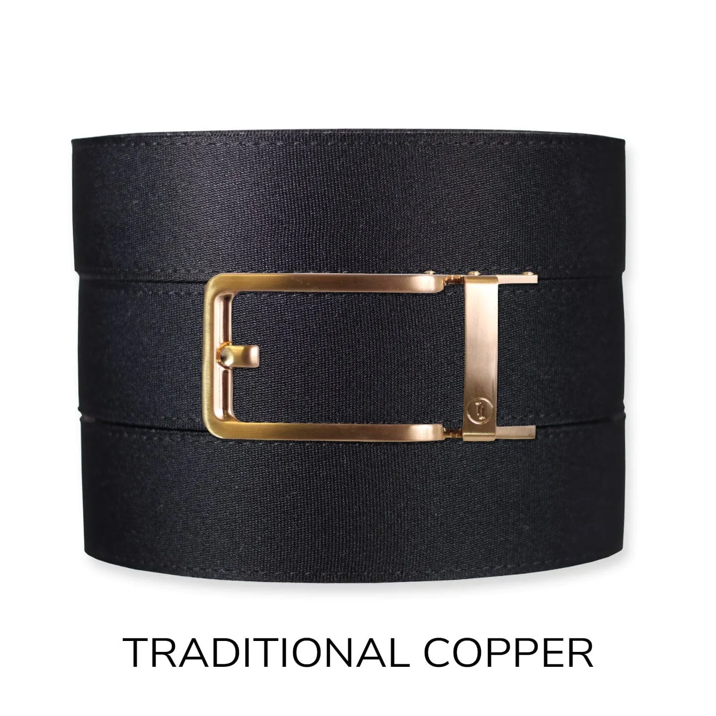 Black Canvas  Ratchet Belt & Buckle Set