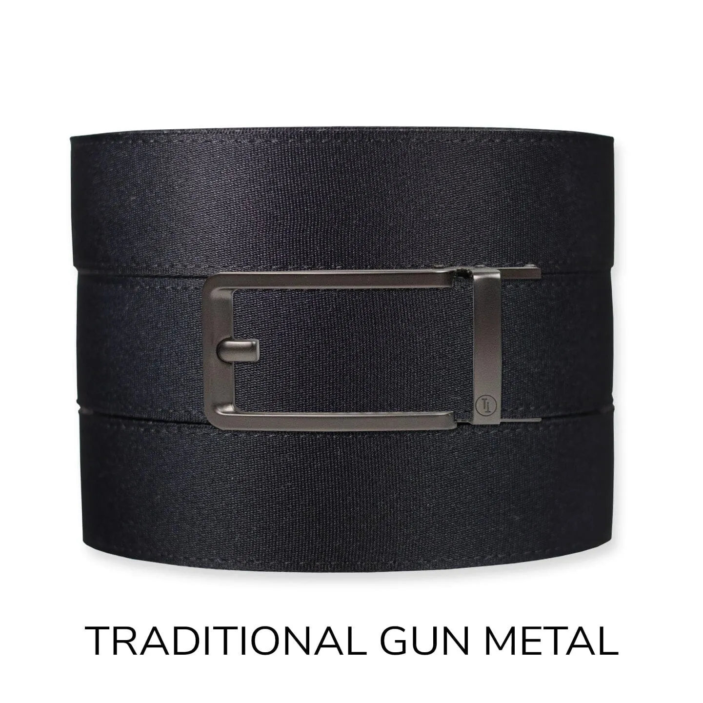 Black Canvas  Ratchet Belt & Buckle Set