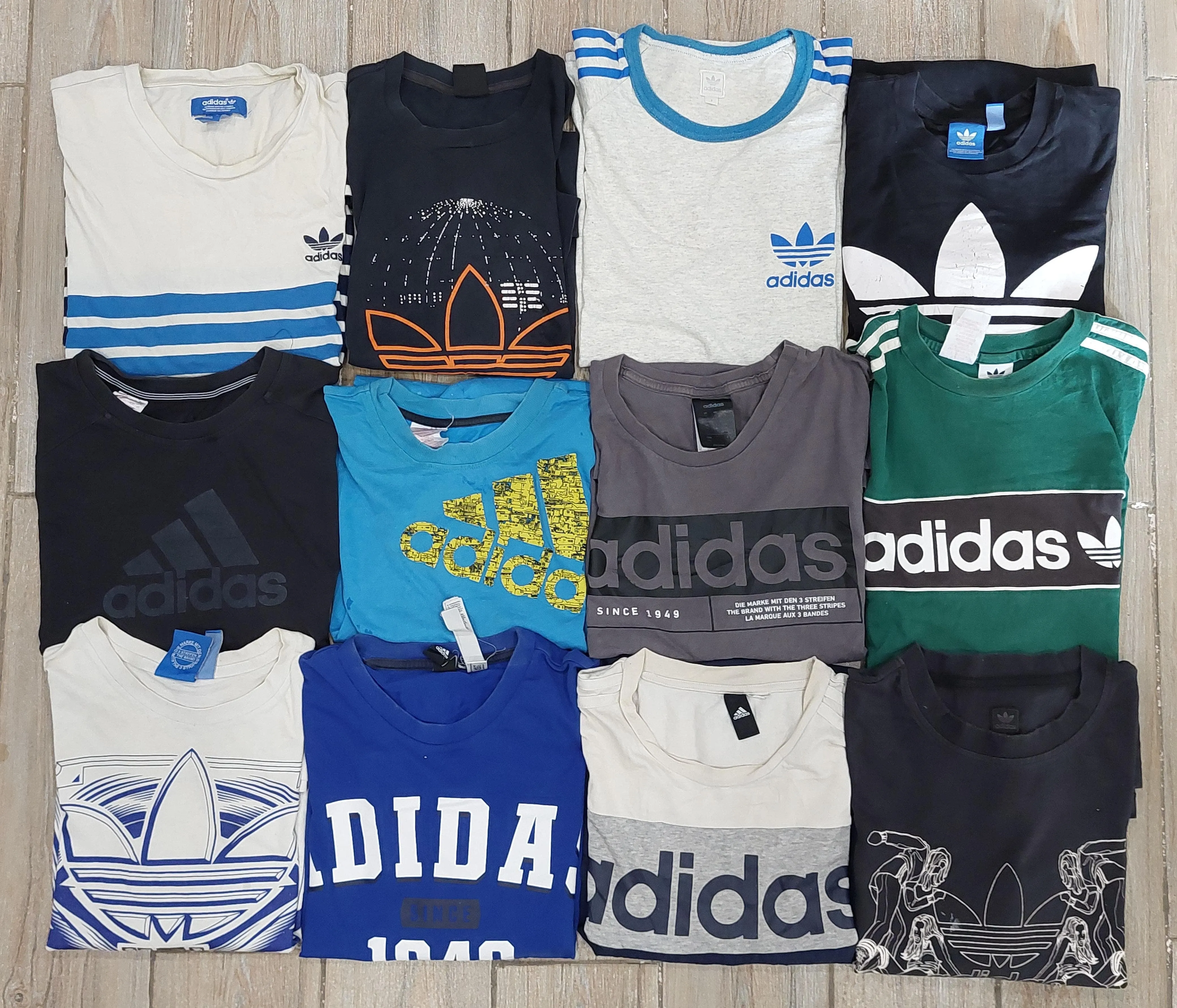 Branded Adidas T-Shirts - 15 Pieces