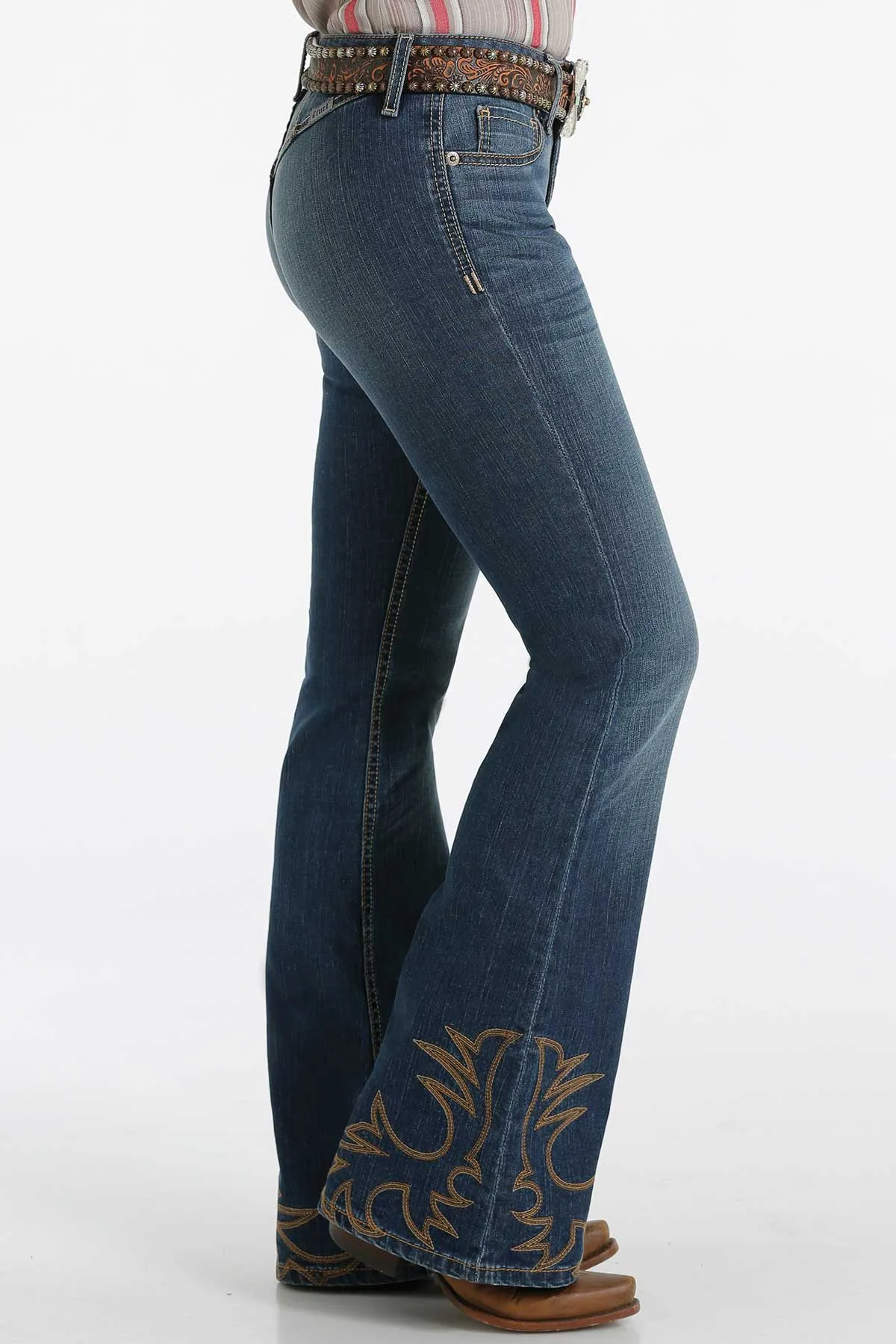 Cruel Girl Hannah Far Out Flare Leg Jeans for Women