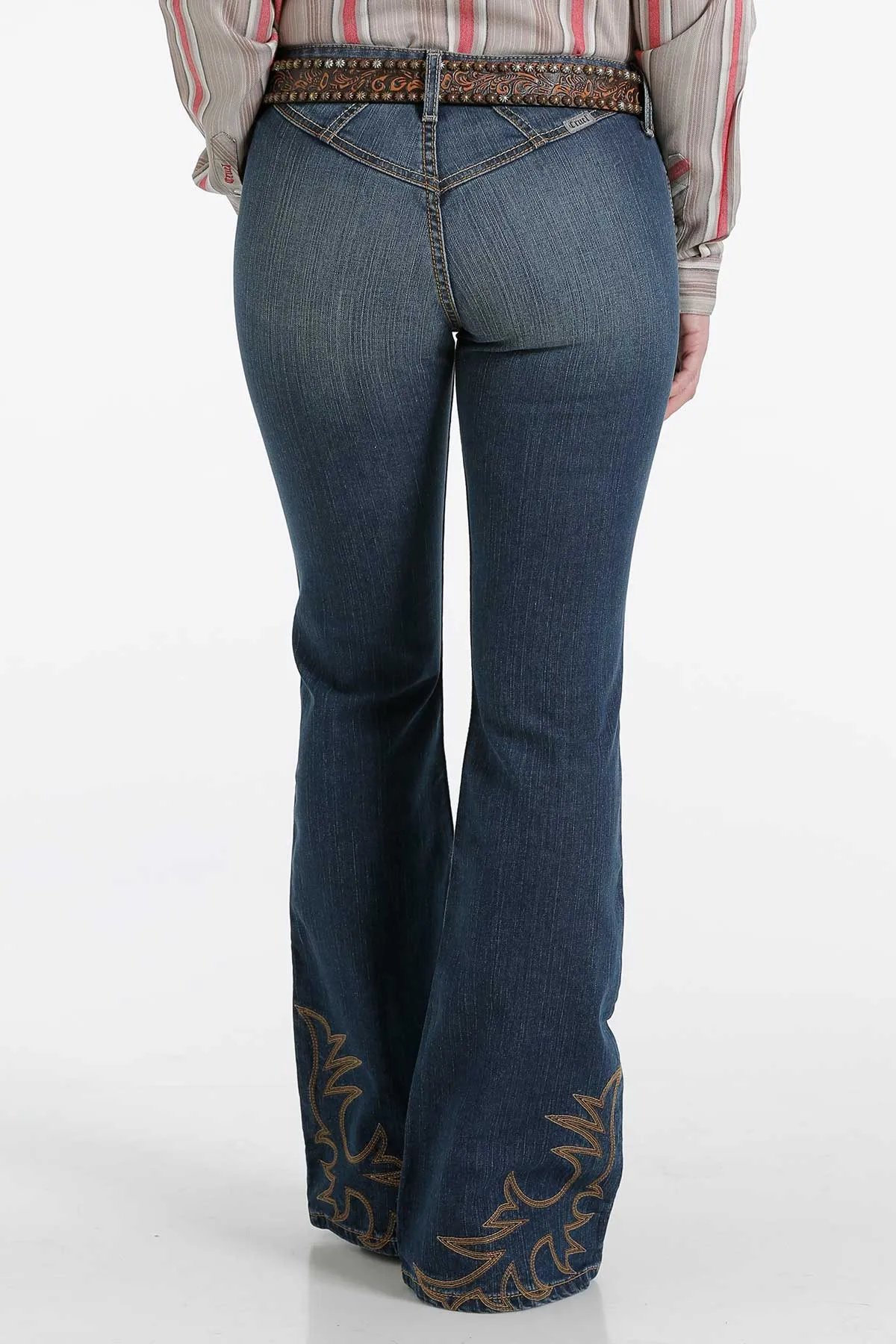 Cruel Girl Hannah Far Out Flare Leg Jeans for Women