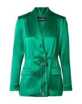 Cushnie Women Blazer Green 16 UK