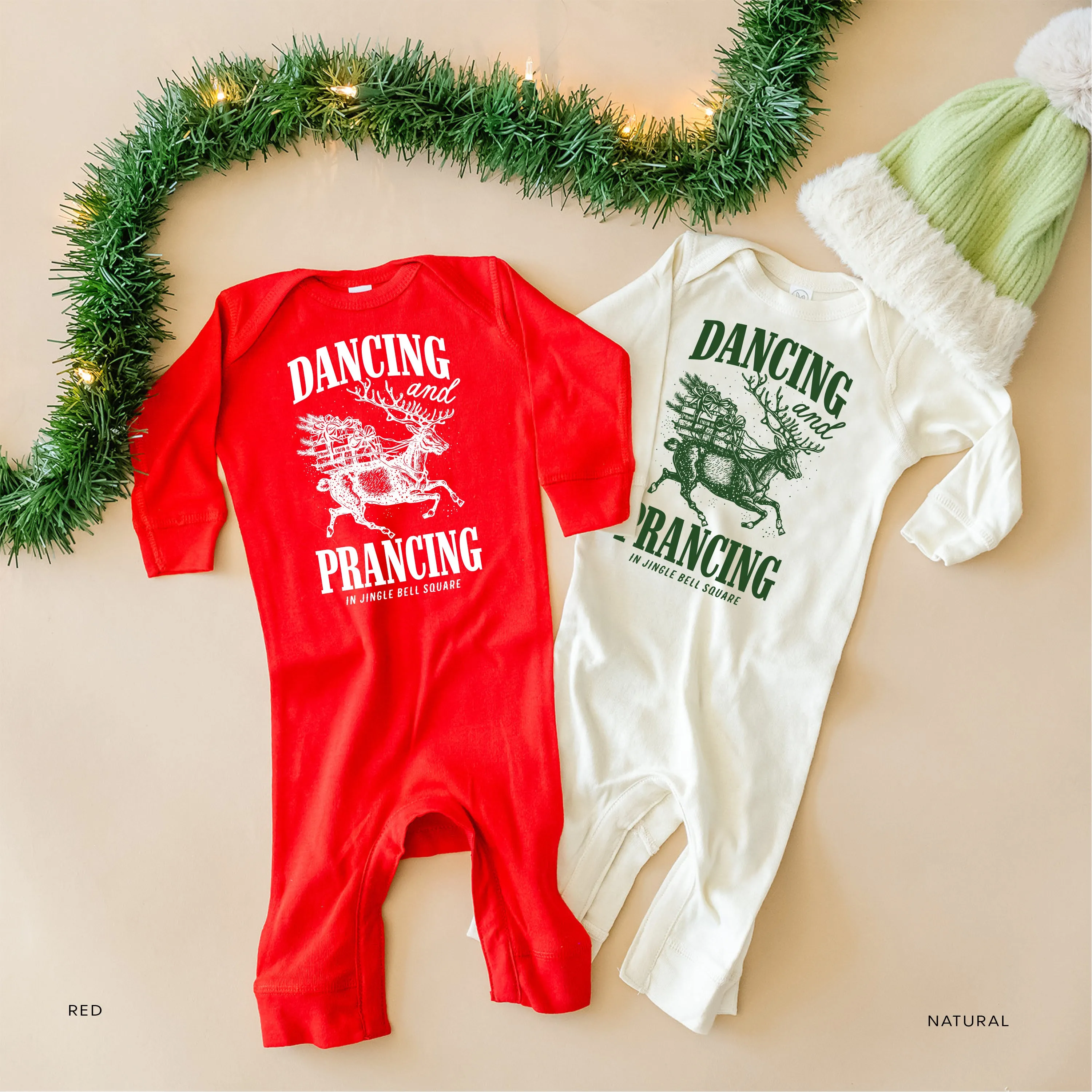 Dancing and Prancing in Jingle Bell Square - Baby Sleeper