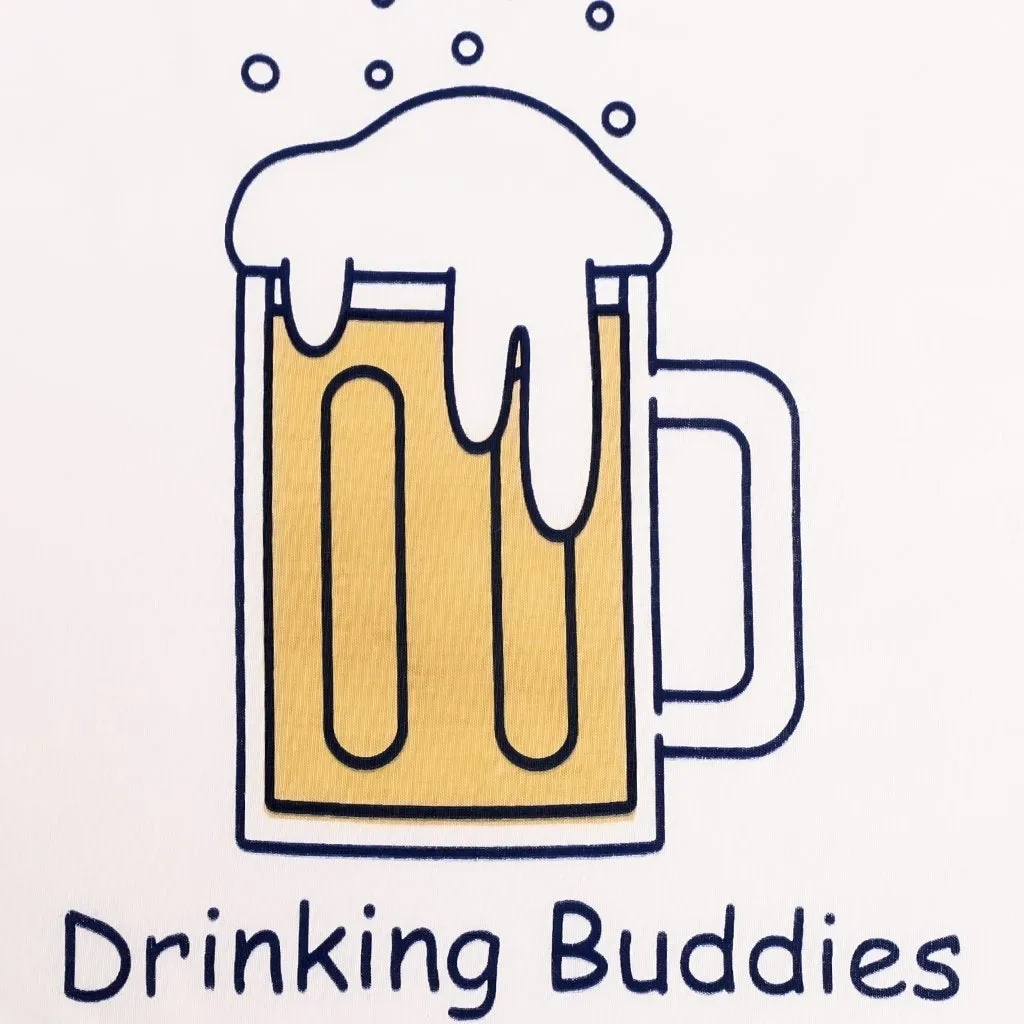 Drinking Buddies Kids T shirt