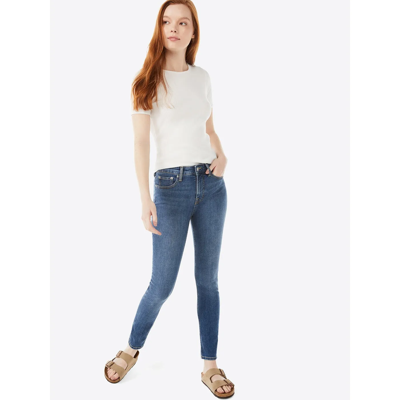 FA Blue High Rise Skinny Jeans