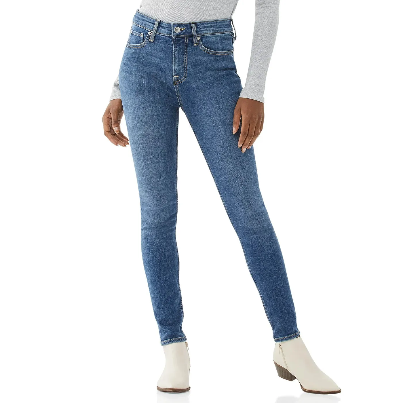 FA Blue High Rise Skinny Jeans