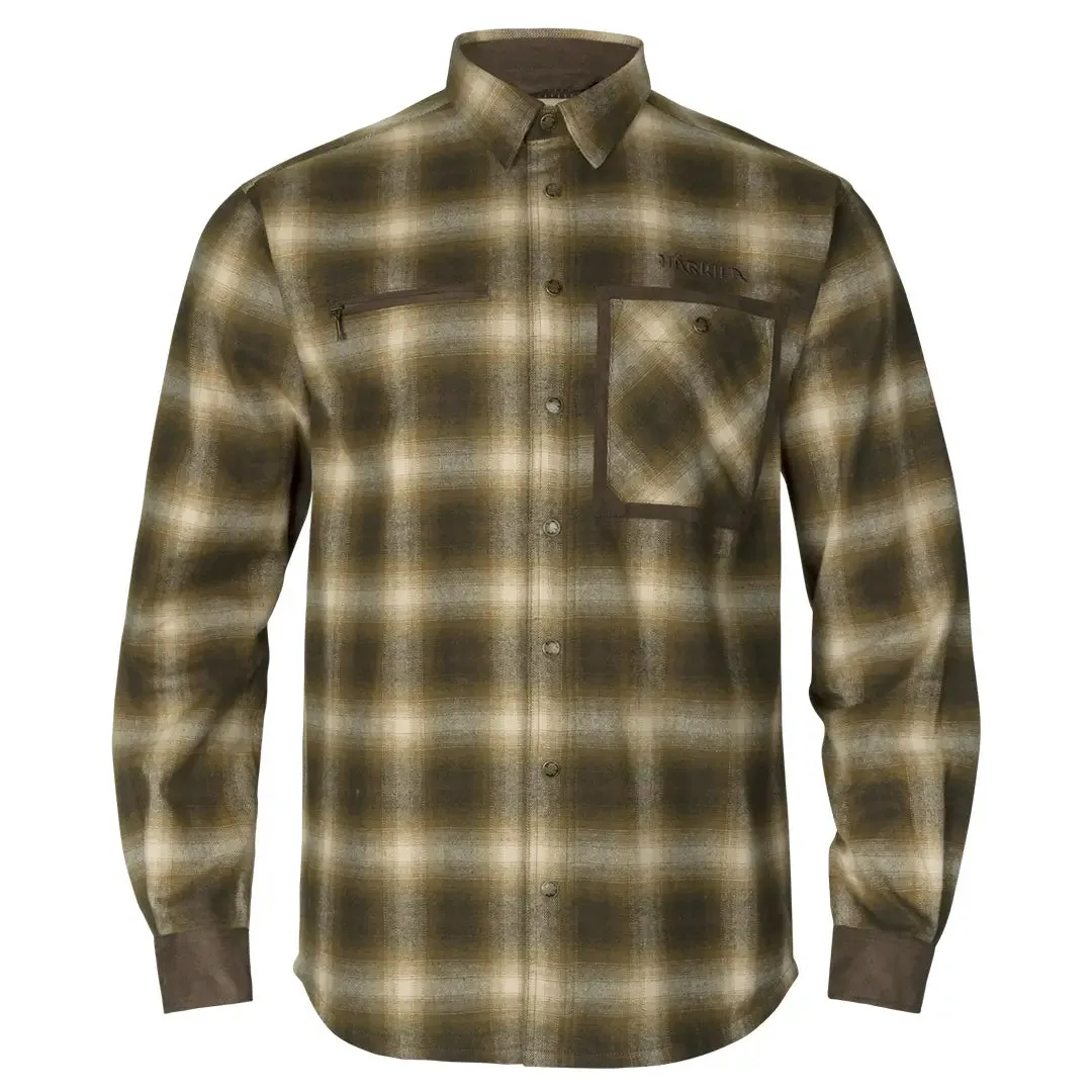 Harkila Folke Shirt Jacket in Willow Green - Versatile Outdoor Wear