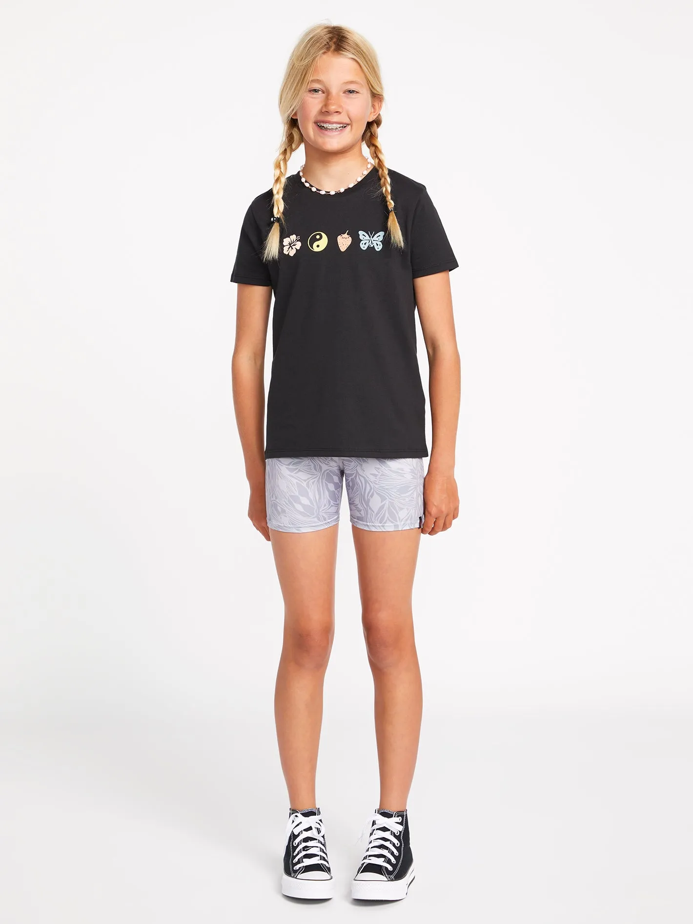 Girls Last Party Short Sleeve Tee - Black