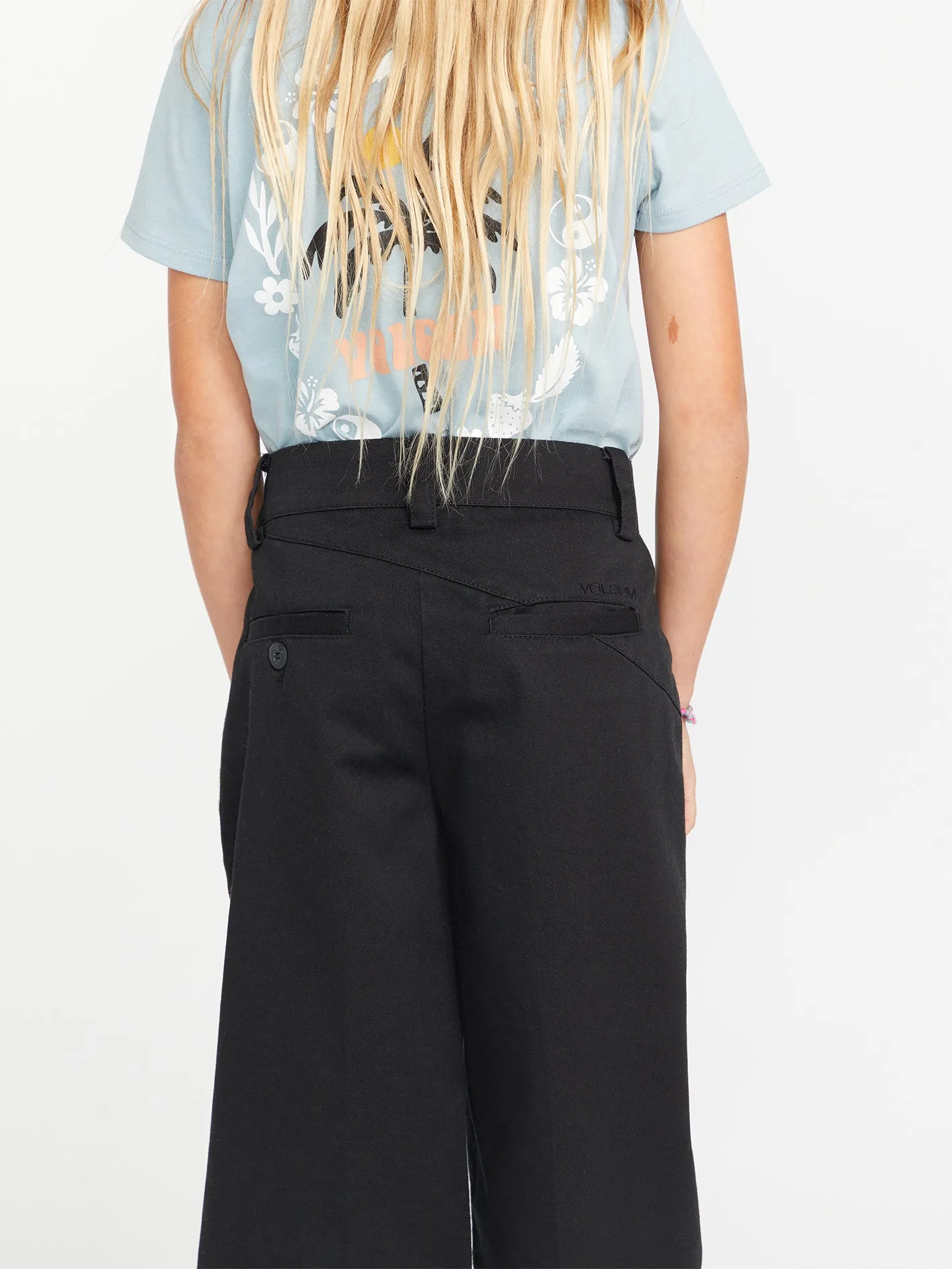 Girls Whawhat Chino Pants - Black