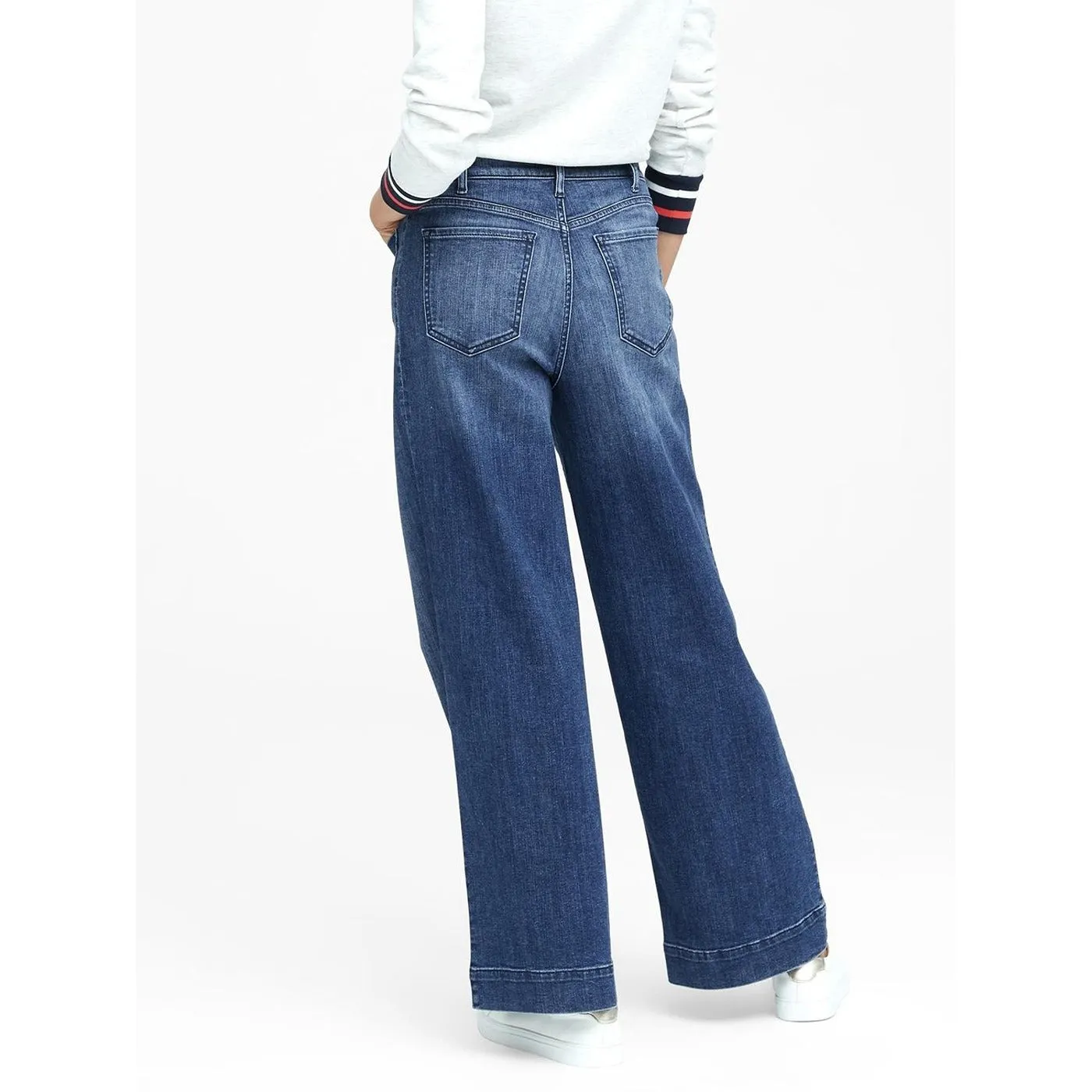 GP High Rise Wide Leg Jeans