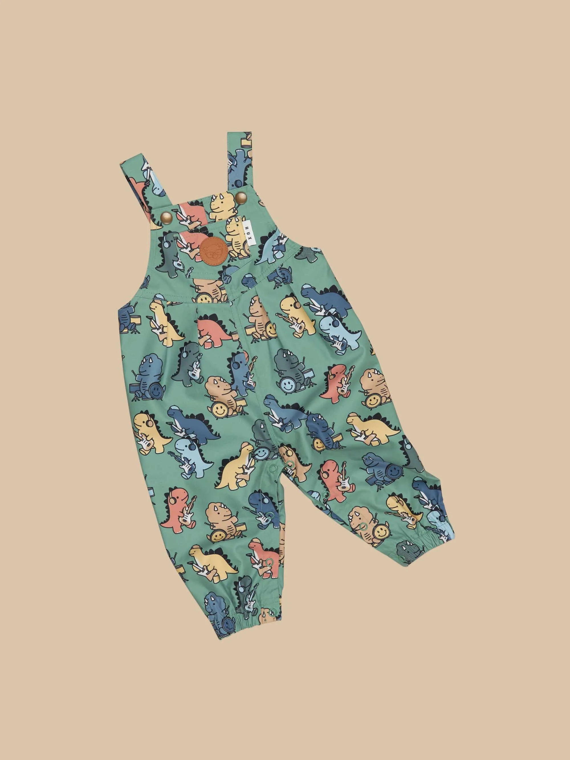 Huxbaby Dino Band Puddle Suit