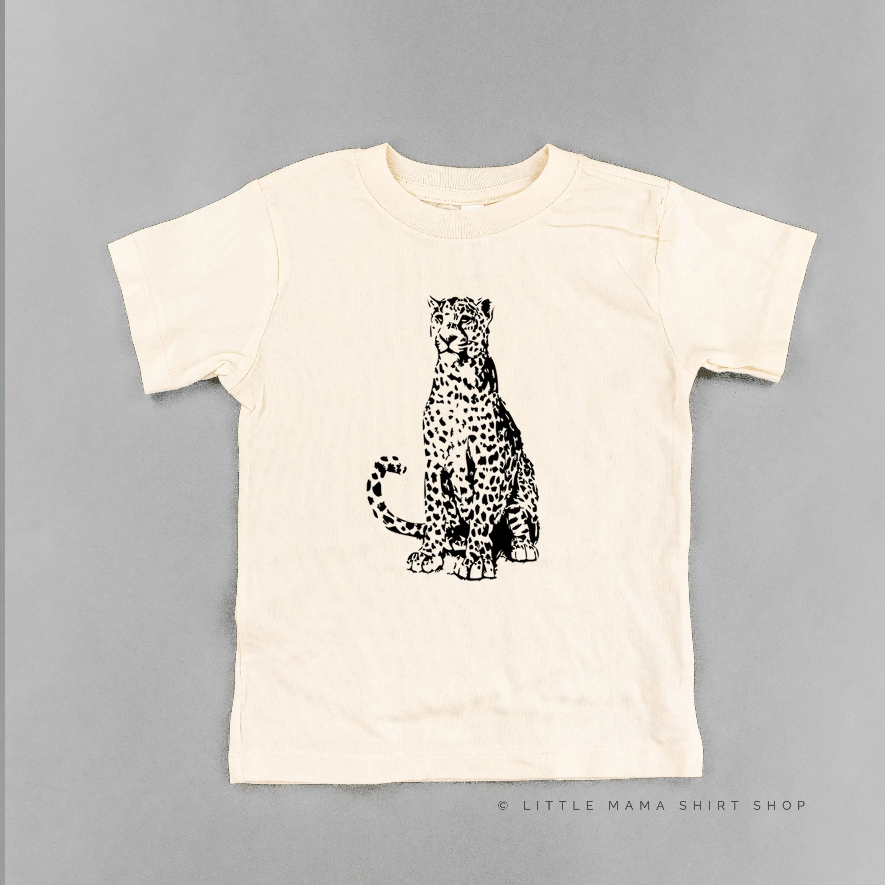 LEOPARD - Short Sleeve Child Shirt