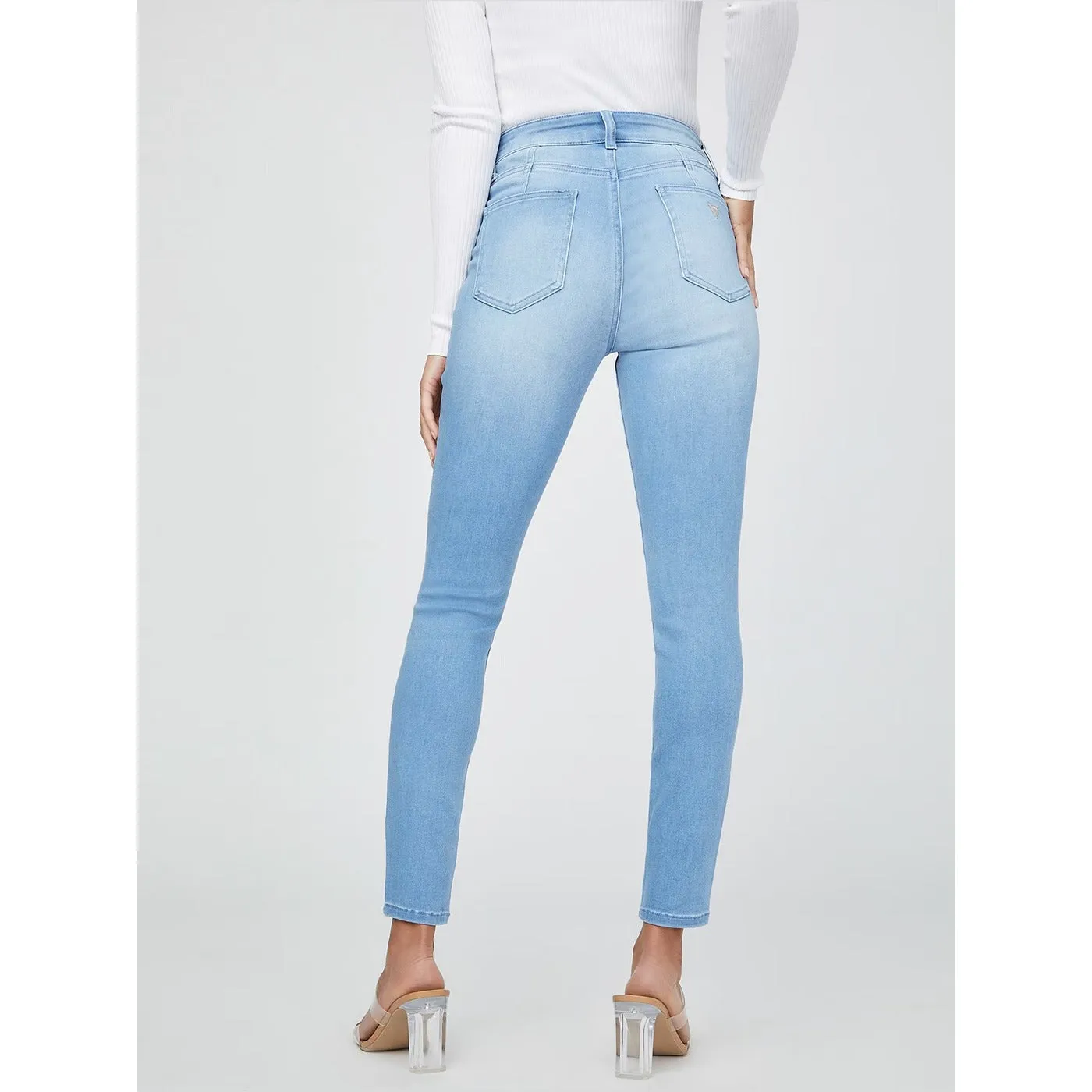 Light Blue High Rise Skinny Jeans