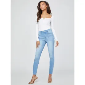 Light Blue High Rise Skinny Jeans