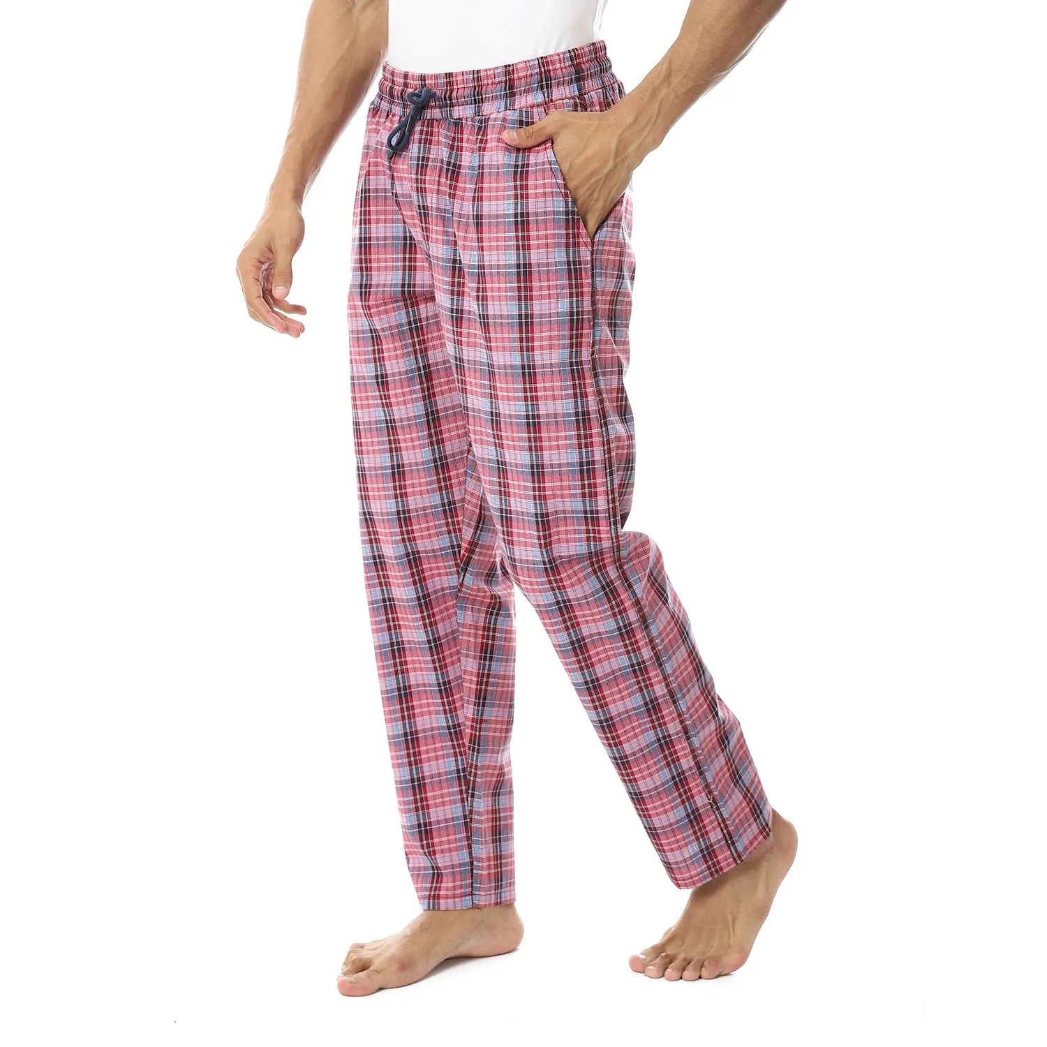 Men's Summer Check Pants - Kashmir