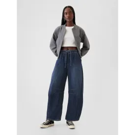 Mid Rise Easy Horseshoe Jeans