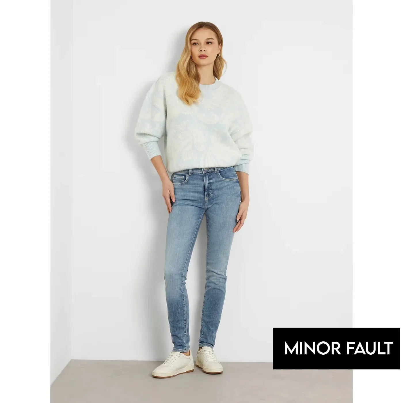 (Minor Fault) Blue Shape Up Skinny Jeans