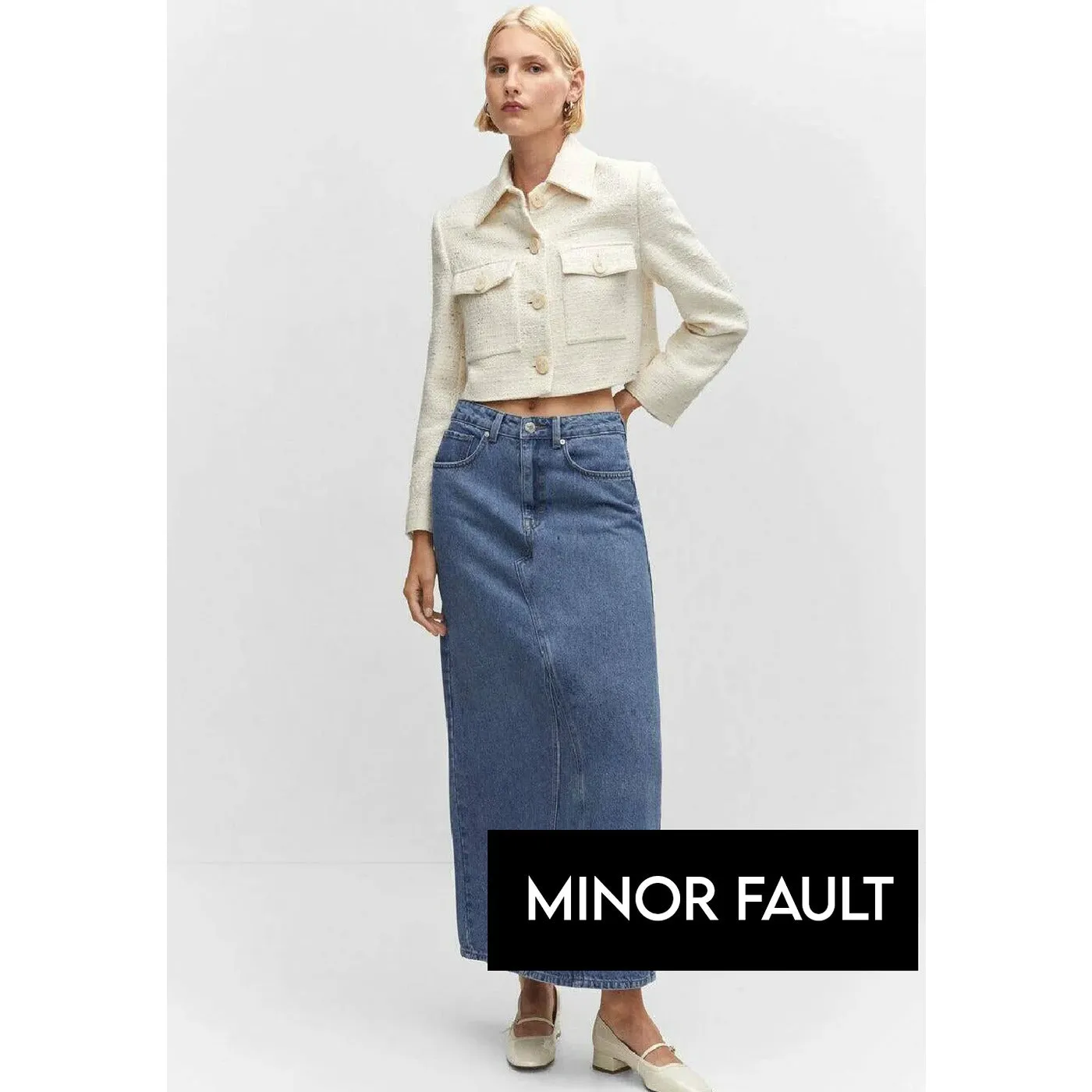 (Minor Fault) Blue Skirt