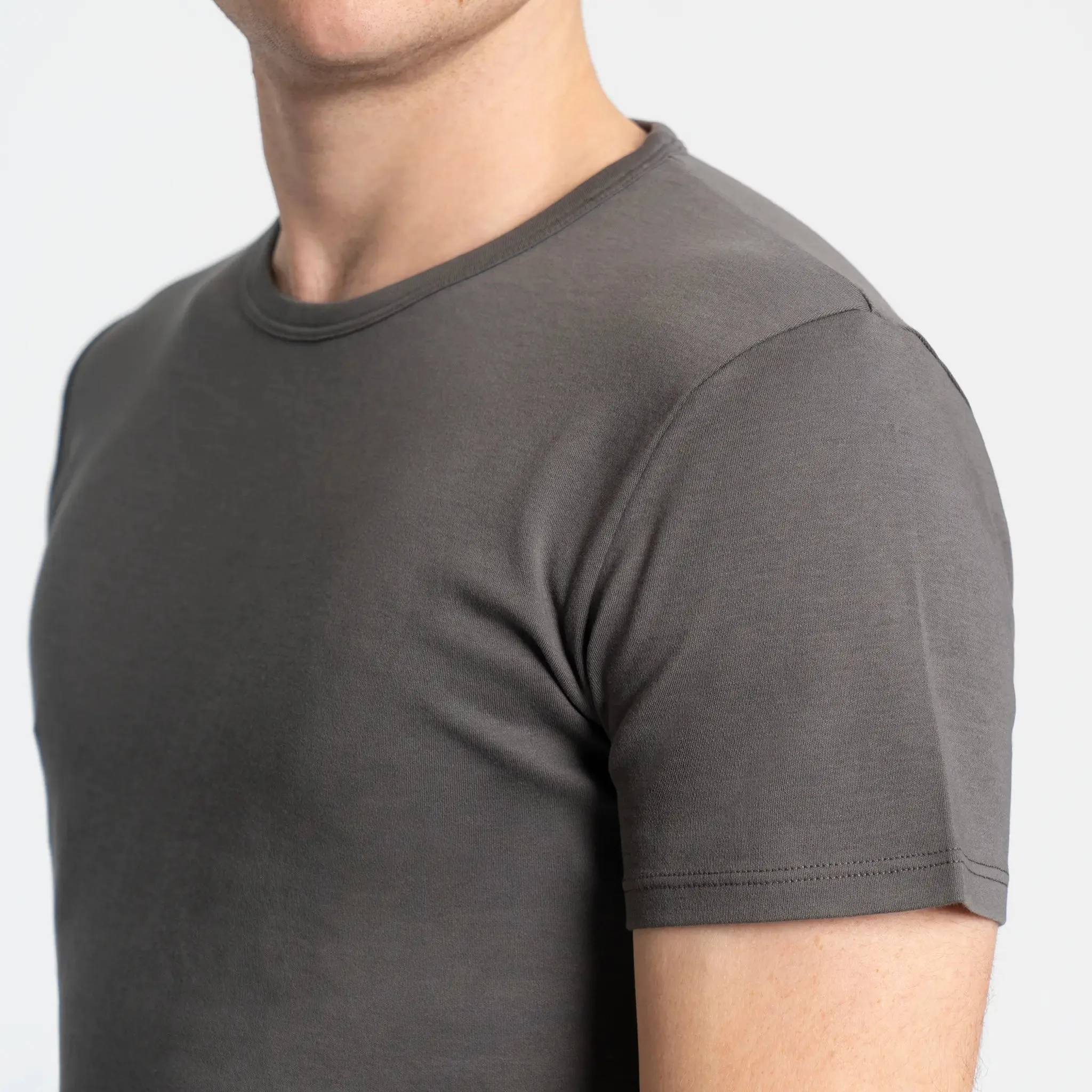 Mix 4 Pack - Men's Organic Pima Cotton Crew Neck, V-Neck, Long Sleeve & Tank Top