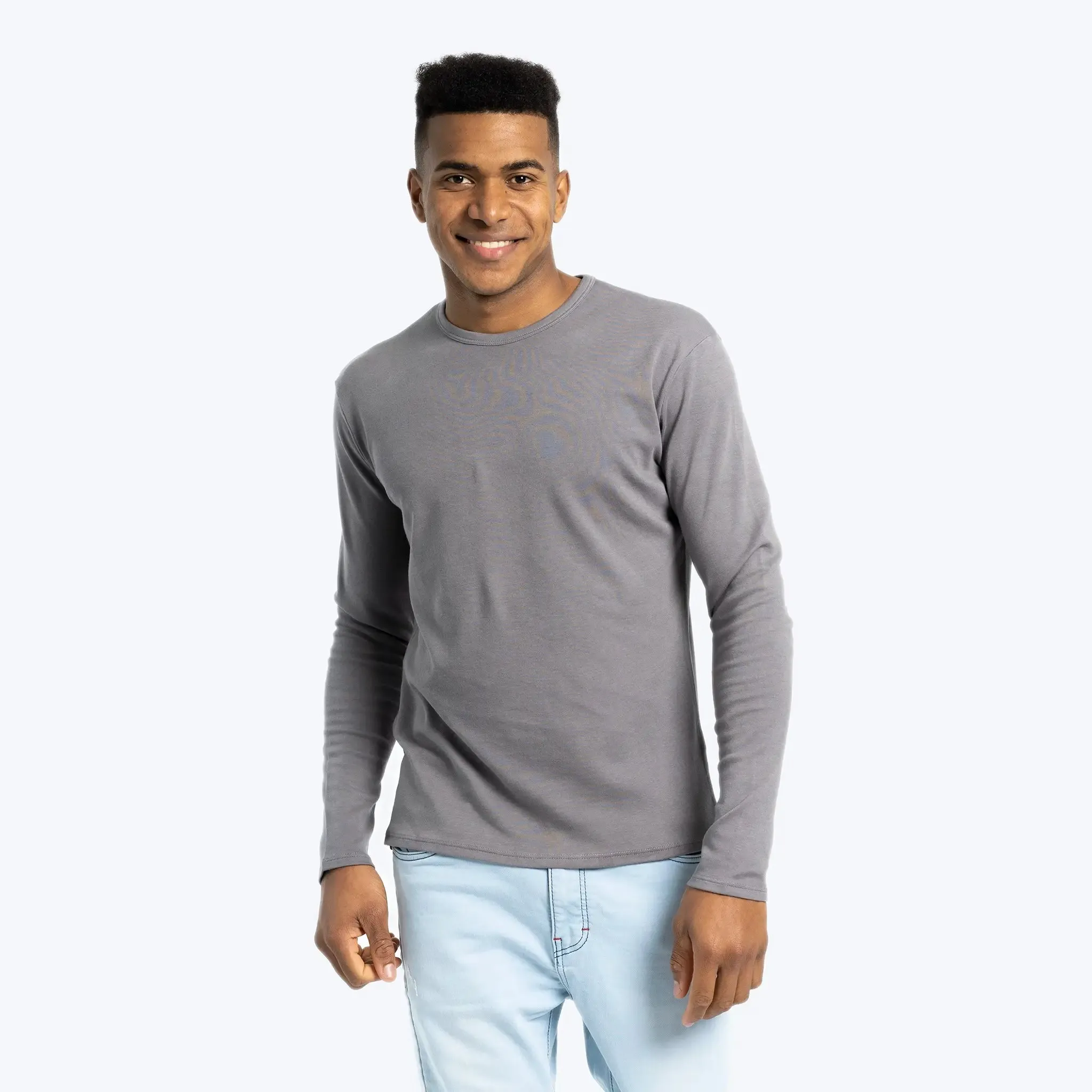 Mix 4 Pack - Men's Organic Pima Cotton Crew Neck, V-Neck, Long Sleeve & Tank Top