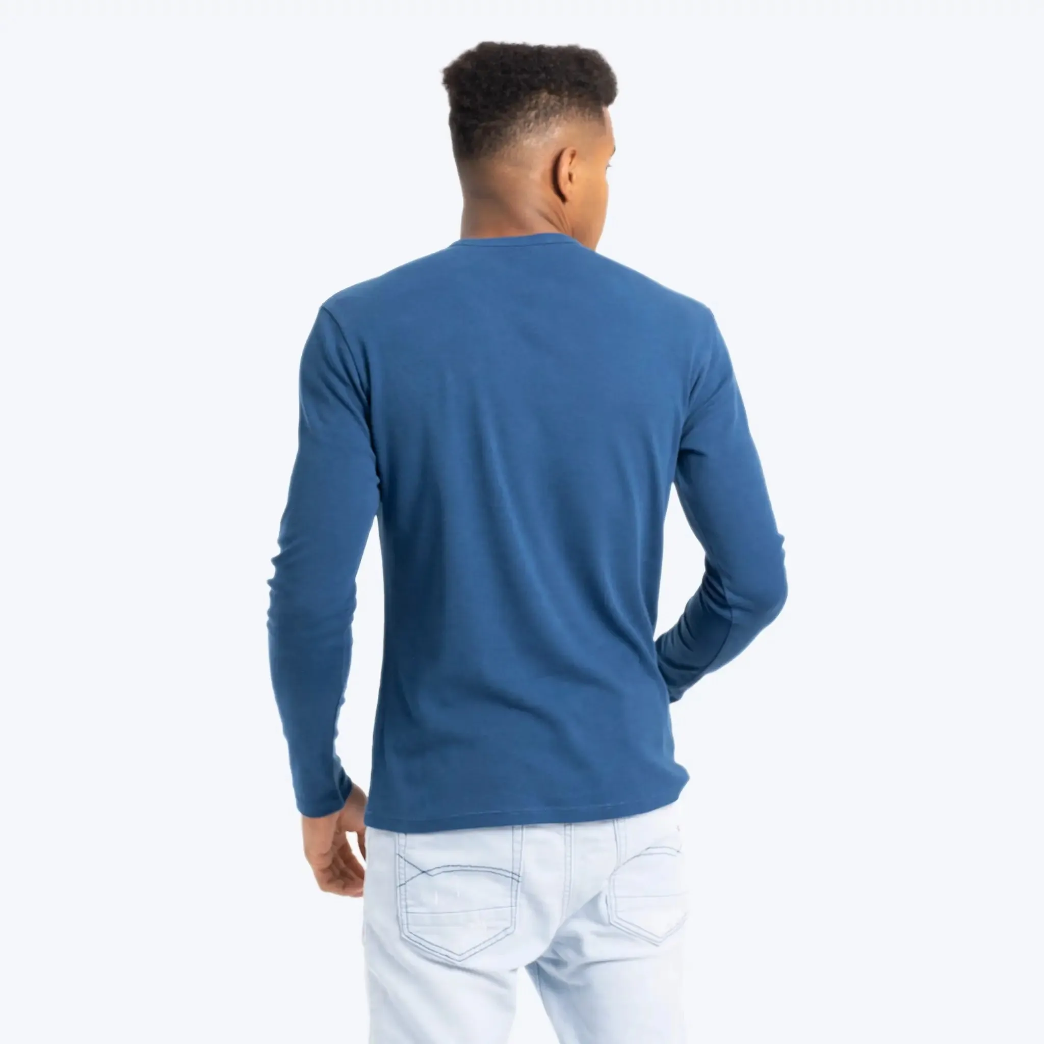 Mix 4 Pack - Men's Organic Pima Cotton Crew Neck, V-Neck, Long Sleeve & Tank Top