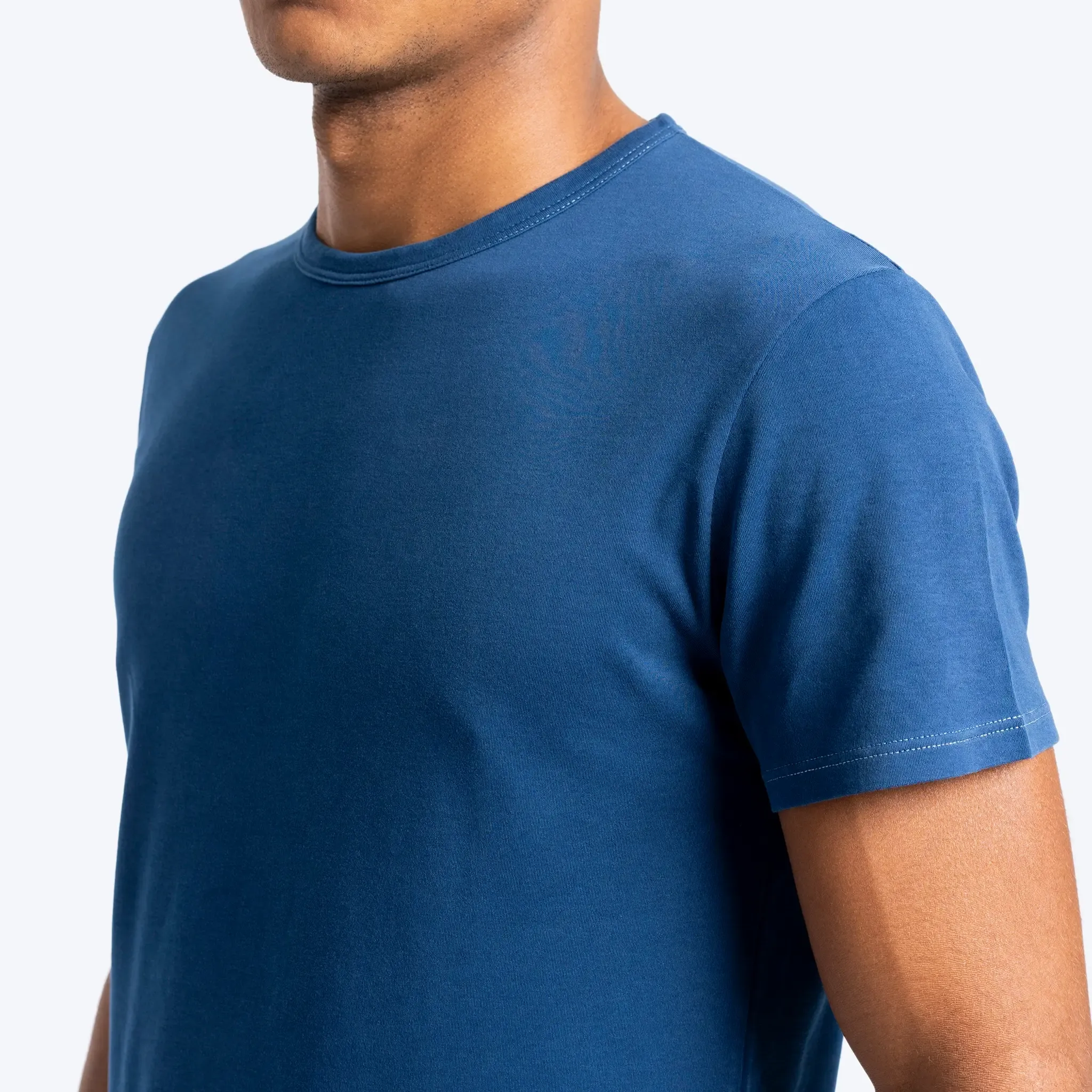 Mix 4 Pack - Men's Organic Pima Cotton Crew Neck, V-Neck, Long Sleeve & Tank Top